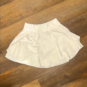 Lululemon Athletica White Mini Skirt